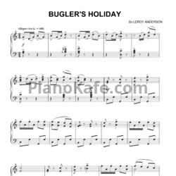 Ноты Leroy Anderson - Burgler's holiday - предпросмотр