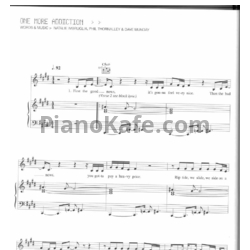 Ноты Natalie Imbruglia - One more addiction - предпросмотр