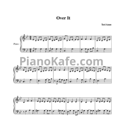 Ноты Tori Amos - Over it - предпросмотр