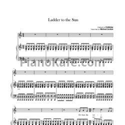 Ноты Coldplay - Ladder to the sun - предпросмотр