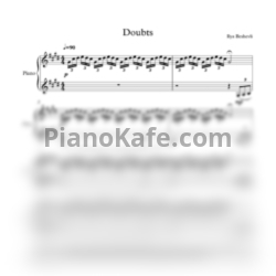 Ноты Ilya Beshevli - Doubts - предпросмотр