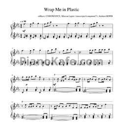 Ноты Chromance - Wrap me in plastic - предпросмотр
