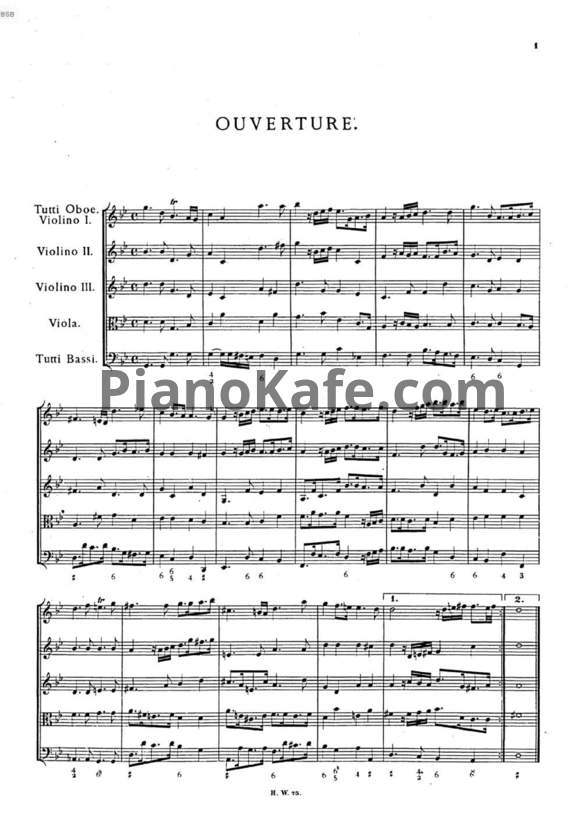 Ноты Георг Гендель - Опера "Сирой, царь персидский" (HWV 24) - PianoKafe.com