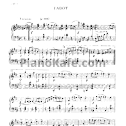 Ноты Игорь Парфенов - Гавот - предпросмотр