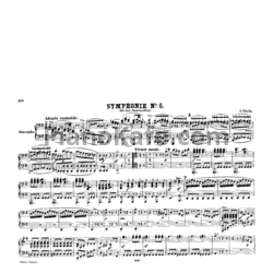 Ноты Йозеф Гайдн - Симфония №6 (для фортепиано в 4 руки) - предпросмотр