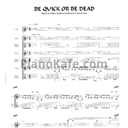 Ноты Iron Maiden - Fear of the dark (Книга нот) - предпросмотр