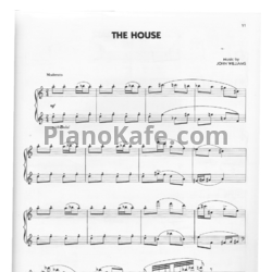 Ноты John Williams - The house - предпросмотр