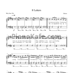 Ноты Why Don't We - 8 letters