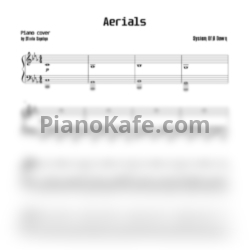 Ноты System of a Down - Aerials (Версия 2) - предпросмотр