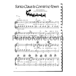Ноты Lou Rawls - Santa Claus is comin' to town - предпросмотр