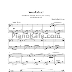 Ноты David Nevue - Wonderland - предпросмотр
