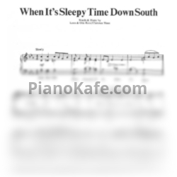 Ноты Louis Armstrong - When it s sleepy time down south - предпросмотр