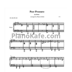 Ноты Jon Brion - Peer pressure