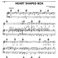 Ноты Nirvana - Heart shaped box (Версия 2) - предпросмотр