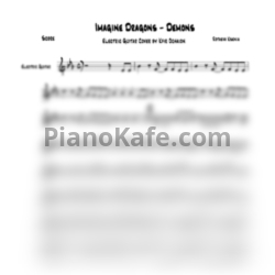 Ноты Imagine Dragons - Demons (Кавер для электрогитары от Kfir Ochaion) - предпросмотр