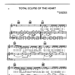 Ноты Bonnie Tyler - Total Eclipse of the Heart (2)