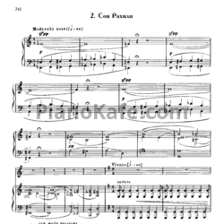 Ноты Михаил Глинка - Сон Рахили - предпросмотр