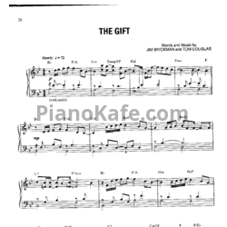 Ноты Jim Brickman feat. Collin Raye & Susan Ashton - The gift (Piano solo) - предпросмотр