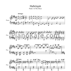 Ноты Panic! At The Disco - Hallelujah