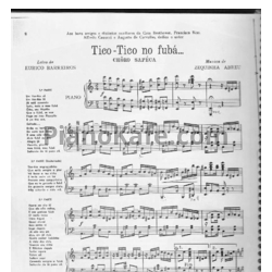 Ноты Зекинья де Абреу - Tico-Tico No Fuba - предпросмотр