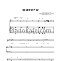 Ноты Sofia Karlberg - Good for you (Selena Gomez cover) - предпросмотр