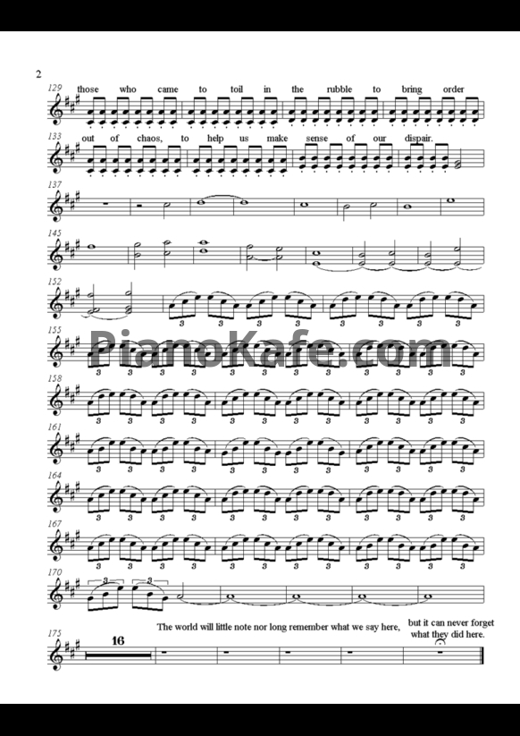 Ноты Yellowcard - Believe - PianoKafe.com