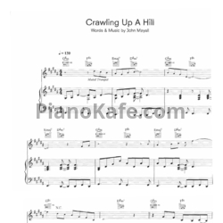 Ноты Katie Melua - Crawling up a hill - предпросмотр
