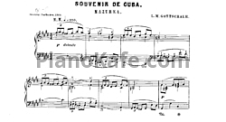 Souvenir de Cuba (Op. 75)
