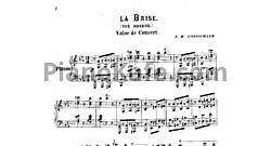 La brise (Концертный вальс)