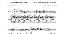 Хайтарма (Пляска крымских татар) Op.2 №4