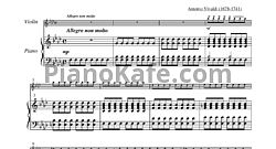 Зима. Концерт фа-минор для скрипки и фортепиано (Op. 8 №4)