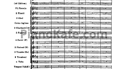 Увертюра "1812 год" Op. 49 (Партитура)