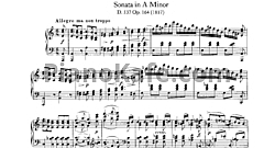 Соната ля минор (D. 537, Op. 164)