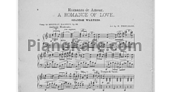 A romance of love (Op. 23)