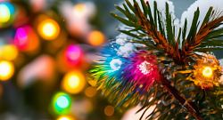 Новогодние огоньки (Перелоежение для фортепиано в четыре руки)