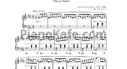Вальс №6 ре-бемоль мажор (Op. 64, №1)
